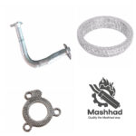 گلویی اگزوز پراید یورو 2 با واشر جات